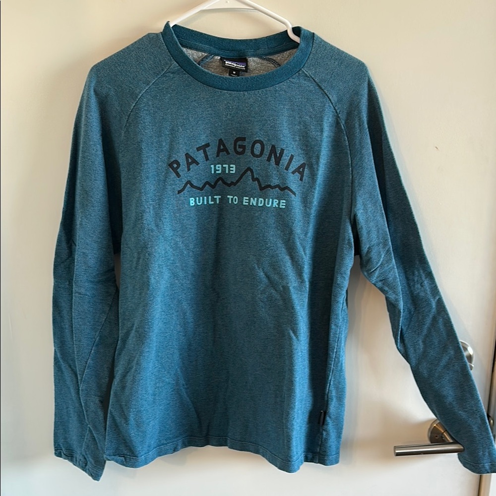 Patagonia Blue Long Sleeve Shirt